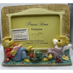 Berenstain Bears Picture Frame 5" x 3 1/2"  Princess House - 1991